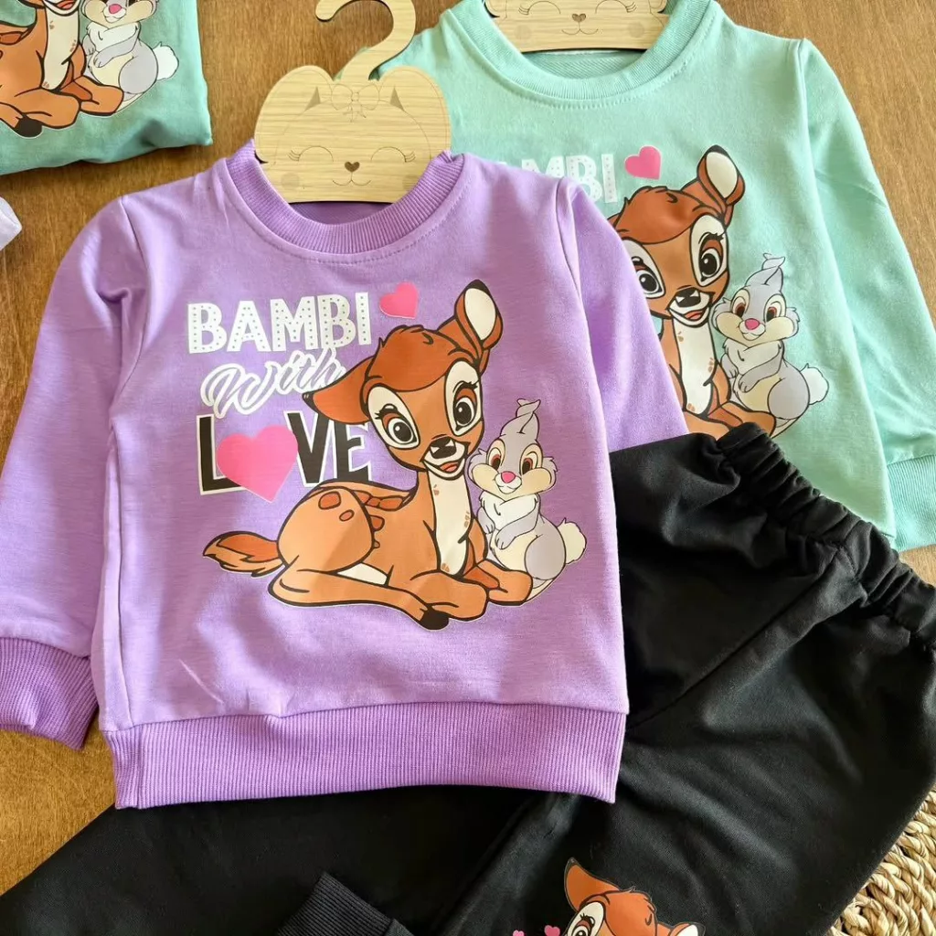 بلوز شلوار آهو Bambi سایز ۳۵ تا ۴۵ کد ۵۴۸۷