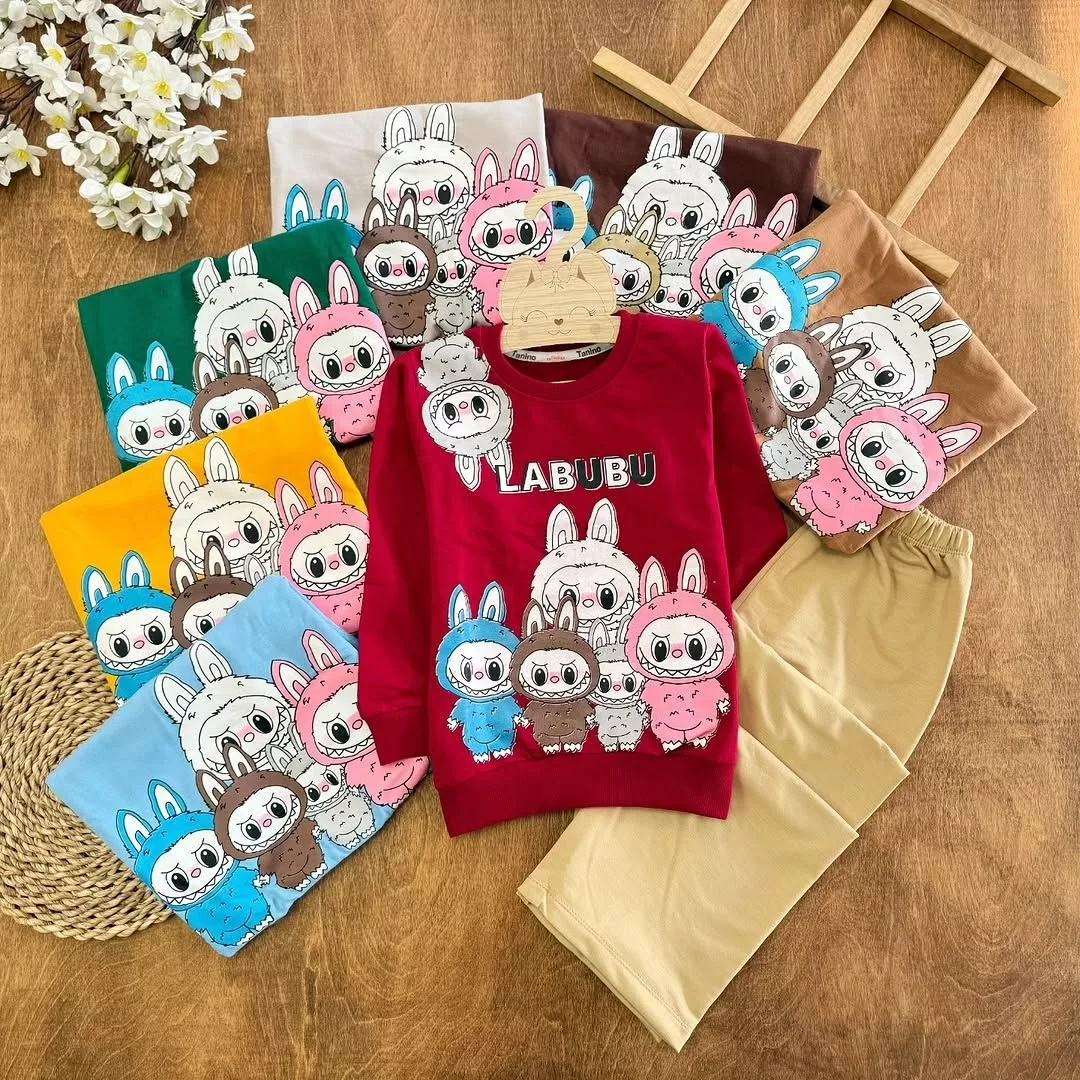 بلوز شلوار خانواده لبوبو سایز ۴۵،۵۰ کد ۵۴۹۲