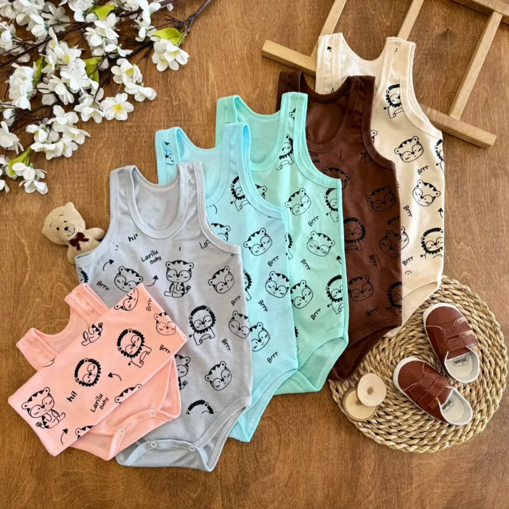 بادی رکابی شیر و ببر سایز ۵،۶ کد ۵۴۹۶