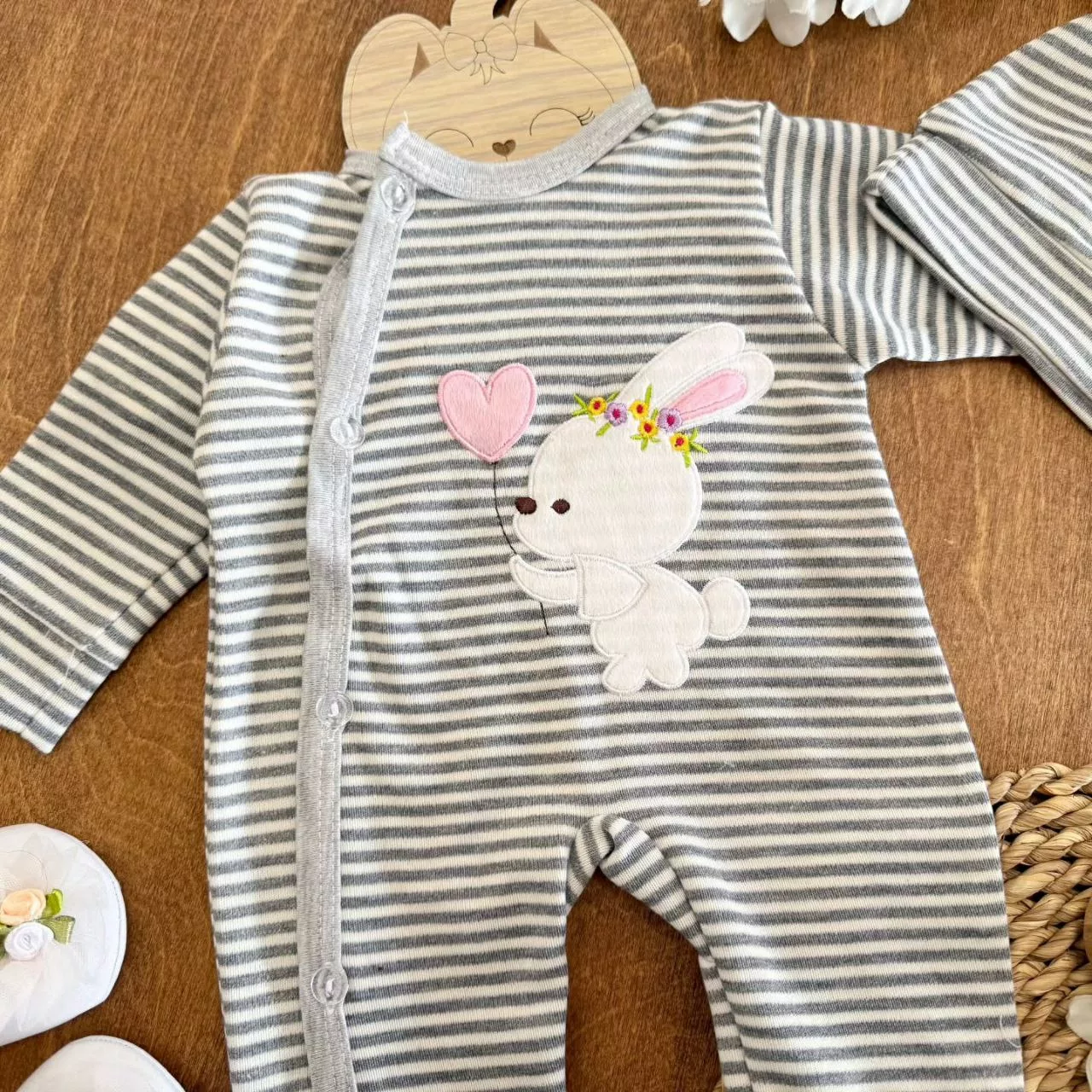 سرهمی راه راه خرگوش قلبی کد ۵۵۰۶