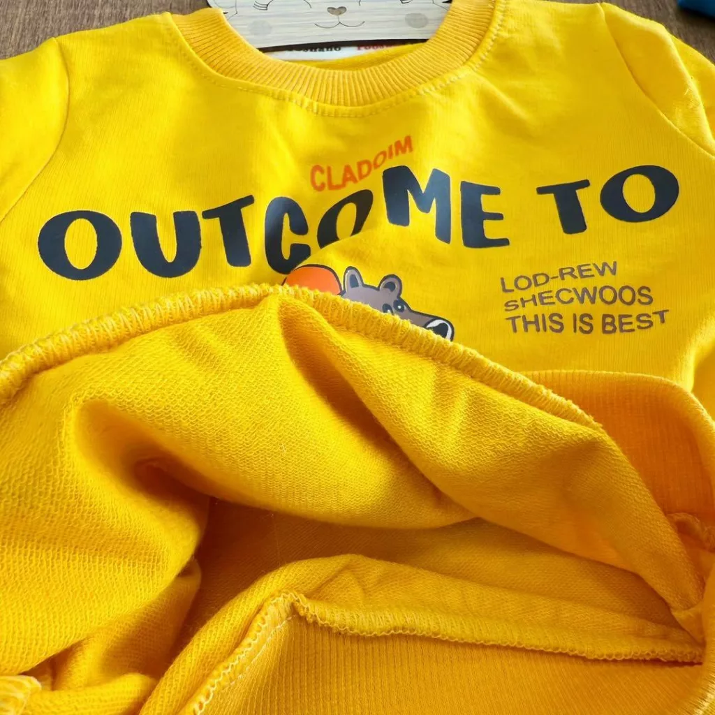 بلوز شلوار خرس کوله پشتی outcome سایز ۳۵ تا ۴۵ کد ۵۵۲۸