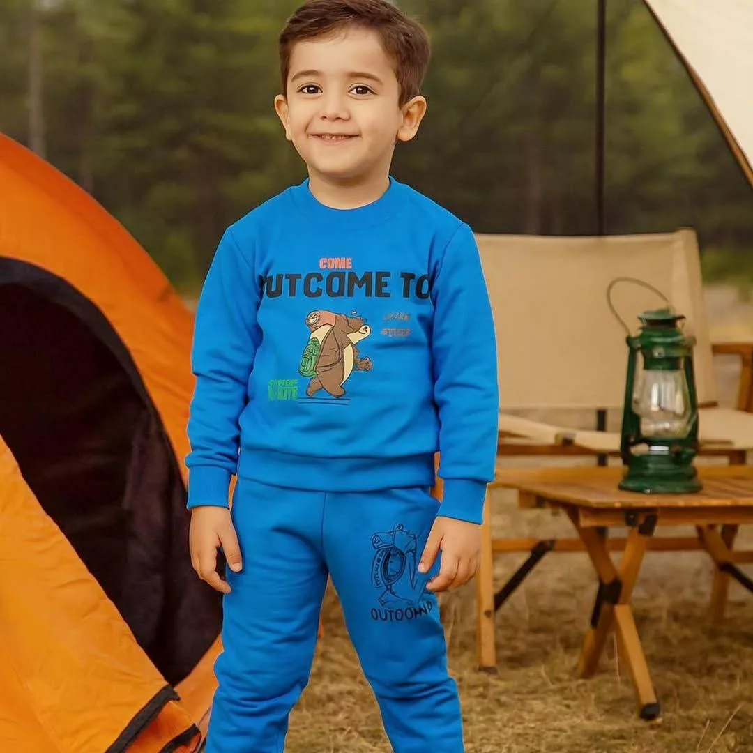 بلوز شلوار خرس کوله پشتی outcome سایز ۳۵ تا ۴۵ کد ۵۵۲۸