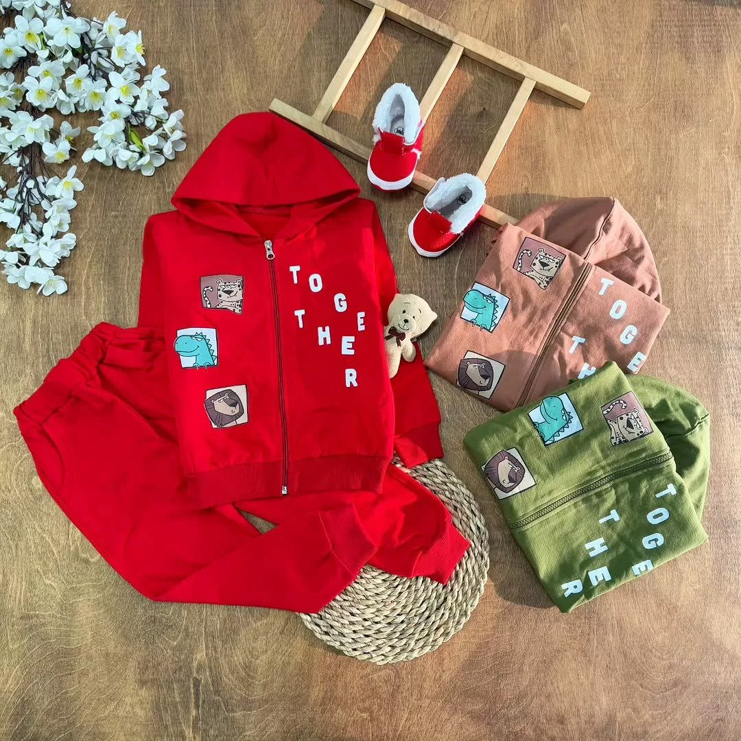 سویشرت شلوار ببر تمساح شیر سایز ۴۵،۵۰ کد ۵۵۳۲