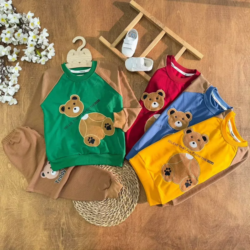 بلوز شلوار خرس کله جدا سایز ۴۵،۵۰ کد ۵۵۳۳