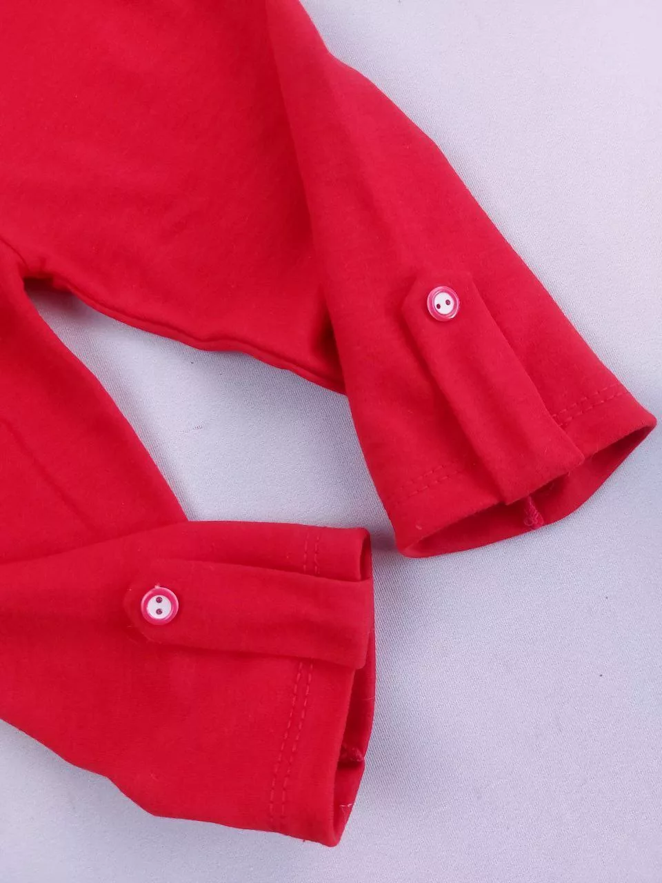 بلوز شلوار قرمز راه راه لیتل سایز ۱ تا ۵ کد ۵۵۴۱