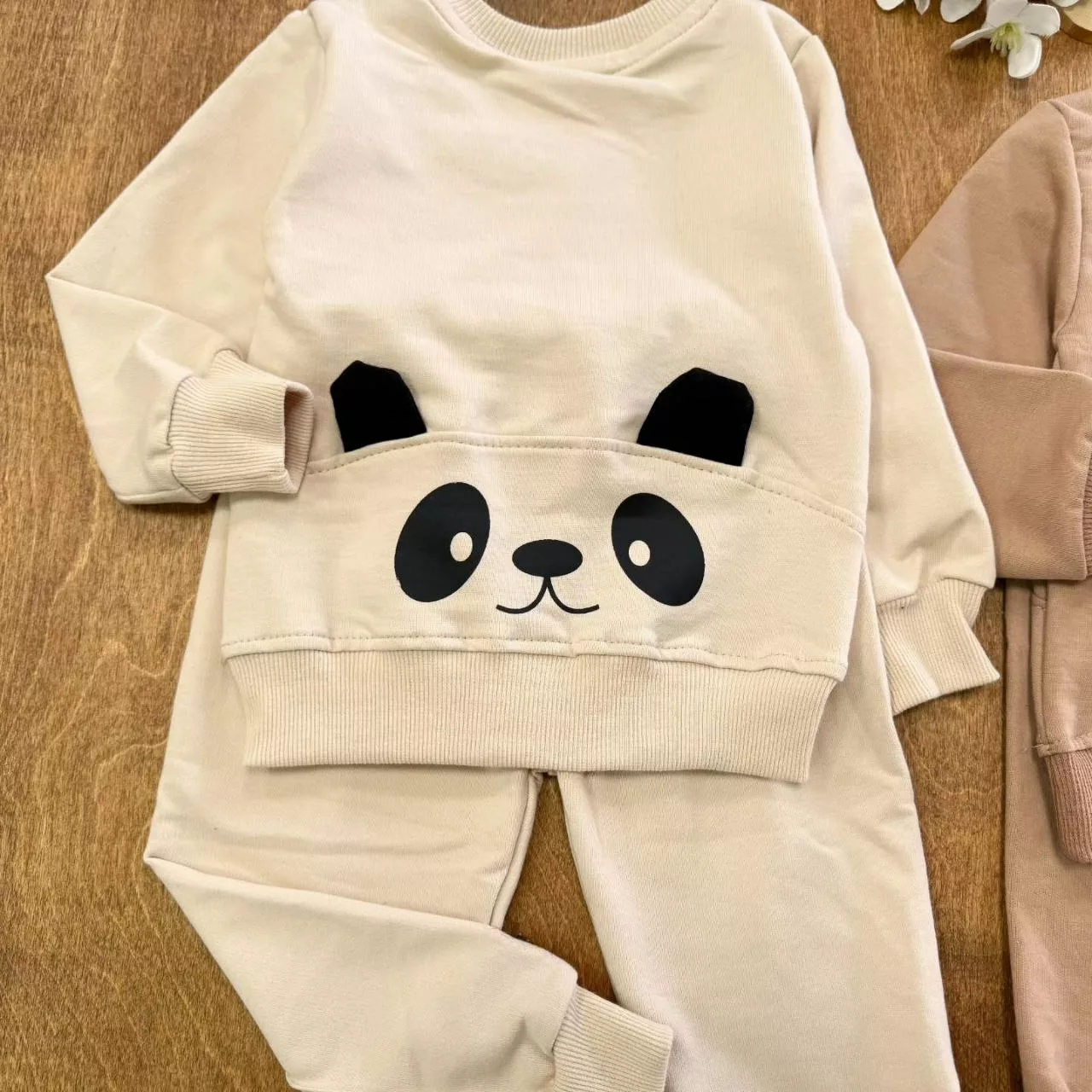 بلوز شلوار جیب پاندایی گوش دار NS سایز ۳۵ تا ۴۵ کد ۵۵۵۰