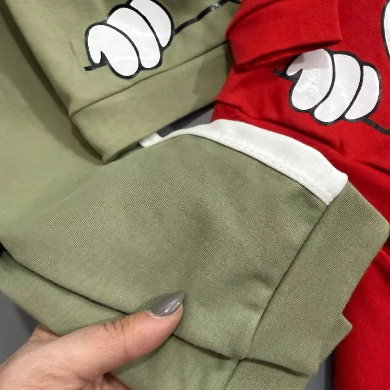 هودی شلوار میکی موس گوش دار سایز ۳۵،۴۰ کد ۵۵۷۱