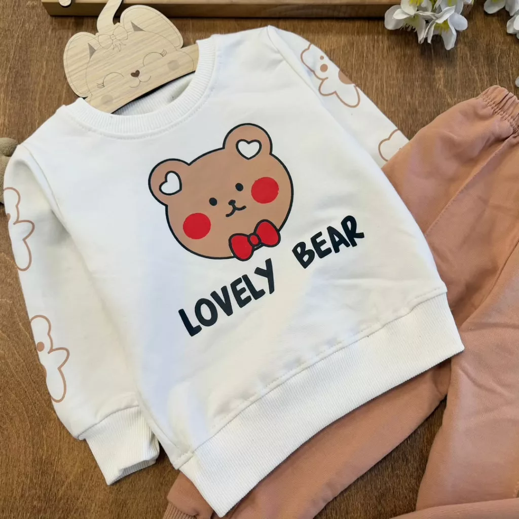 بلوز شلوار خرس lovely سایز 35 تا 45 کد 2418