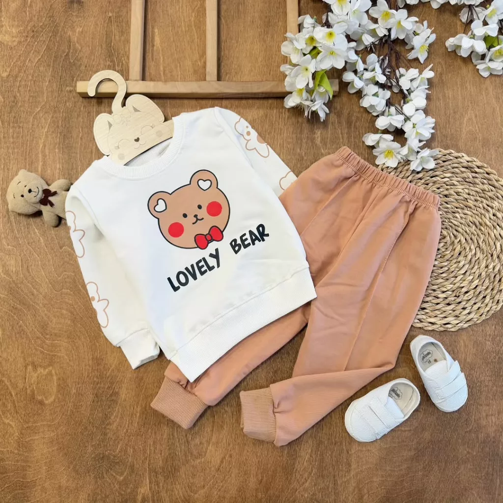 بلوز شلوار خرس lovely سایز 35 تا 45 کد 2418