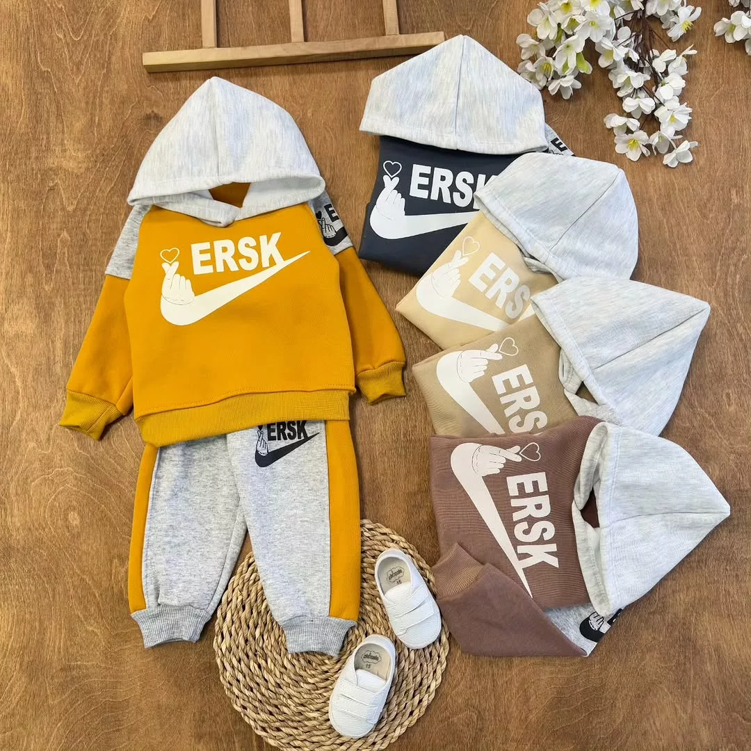 هودی شلوار توکرکی طرح نایک قلبی ERSK کد ۵۱۳۲