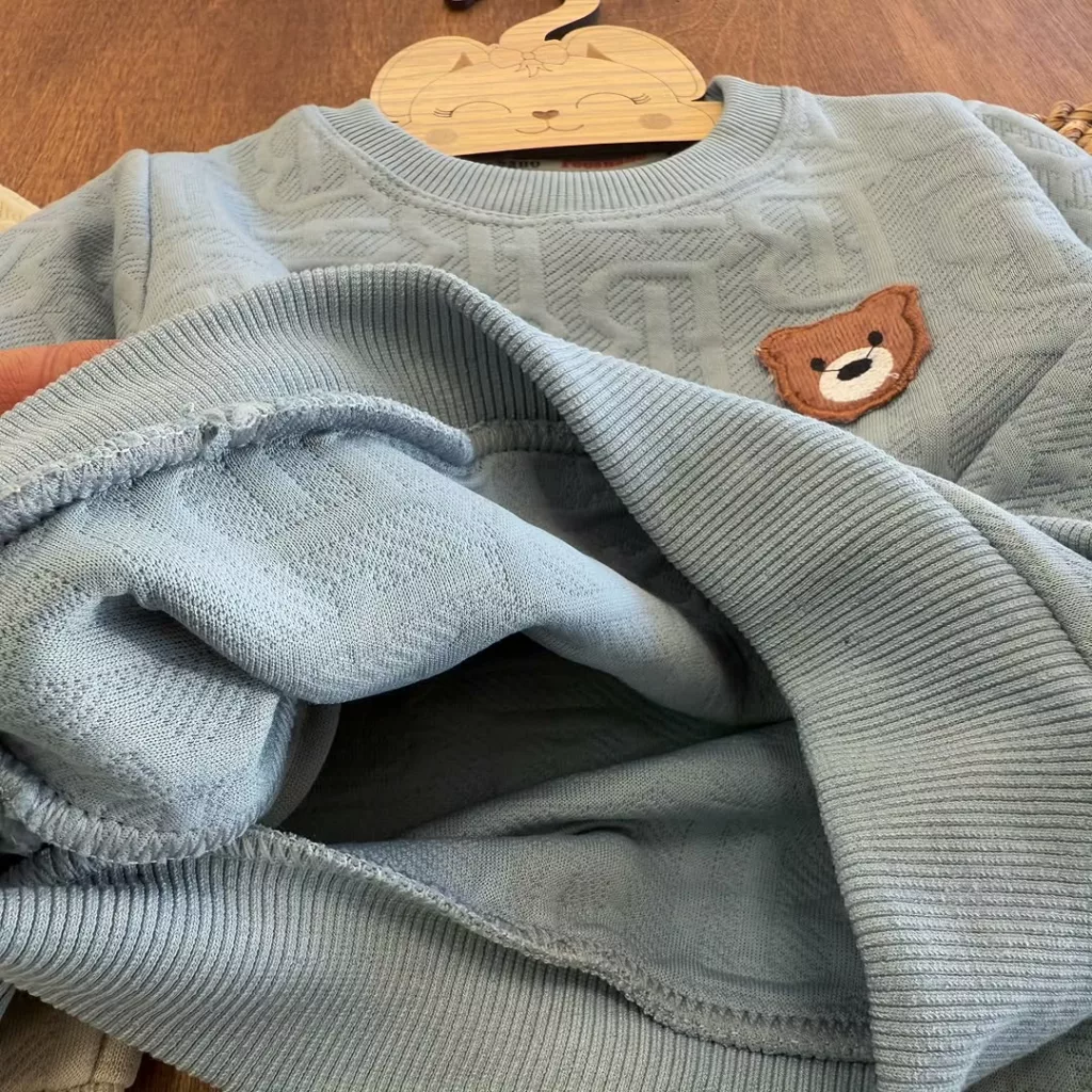 بلوز شلوار خرس ژاکارد پوشانو سایز ۳۵ تا 45 کد ۵۴۶۷