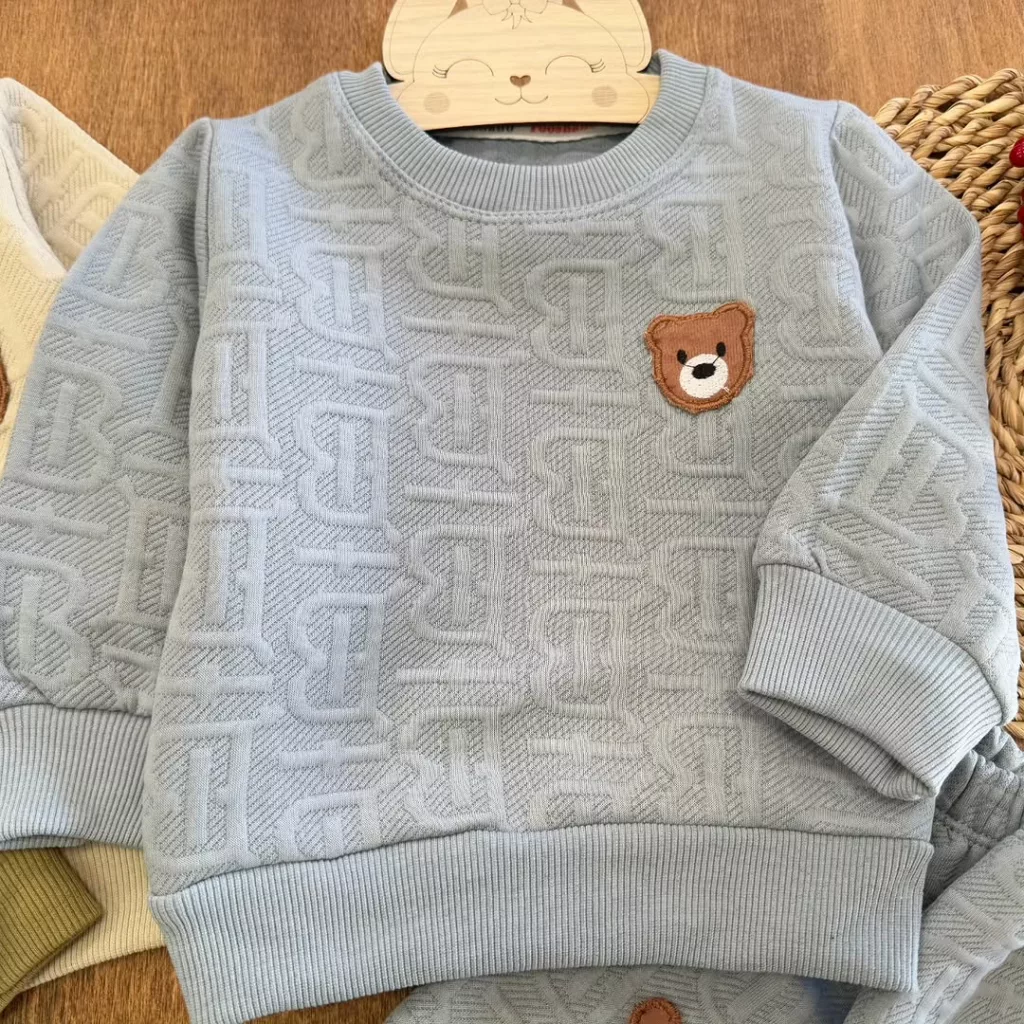 بلوز شلوار خرس ژاکارد پوشانو سایز ۳۵ تا 45 کد ۵۴۶۷