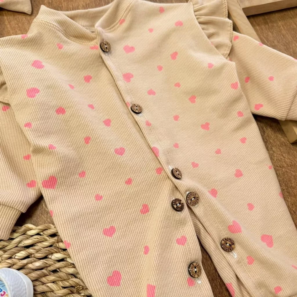 سرهمی کبریتی هددار کرمی طرح قلب کد ۵۵۶۲