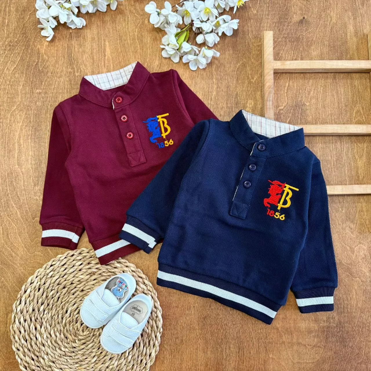 بلوز تک جودون طرح BT1856 سایز ۳۵ تا ۴۵ کد ۵۵۸۳