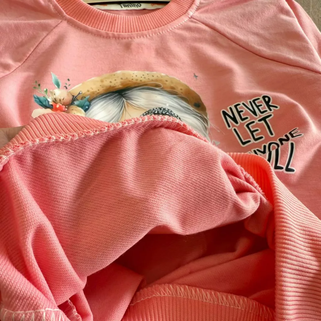 بلوز شلوار دختر عینکی کلاهدار Sparkle سایز ۴۰ تا ۵۰ کد ۵۵۸۶