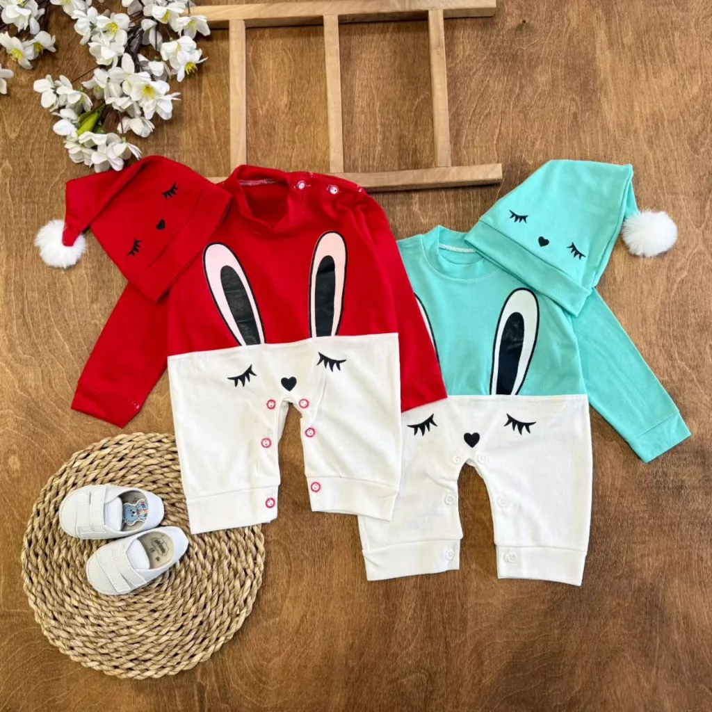 سرهمی خرگوش پوم دار نوزادی کد ۵۵۸۷