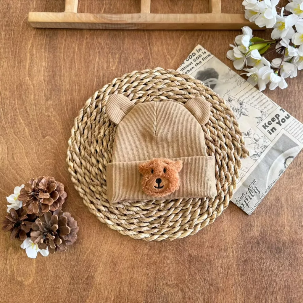 کلاه کبریتی خرس عروسکی گوش دار کد ۵۵۸۹