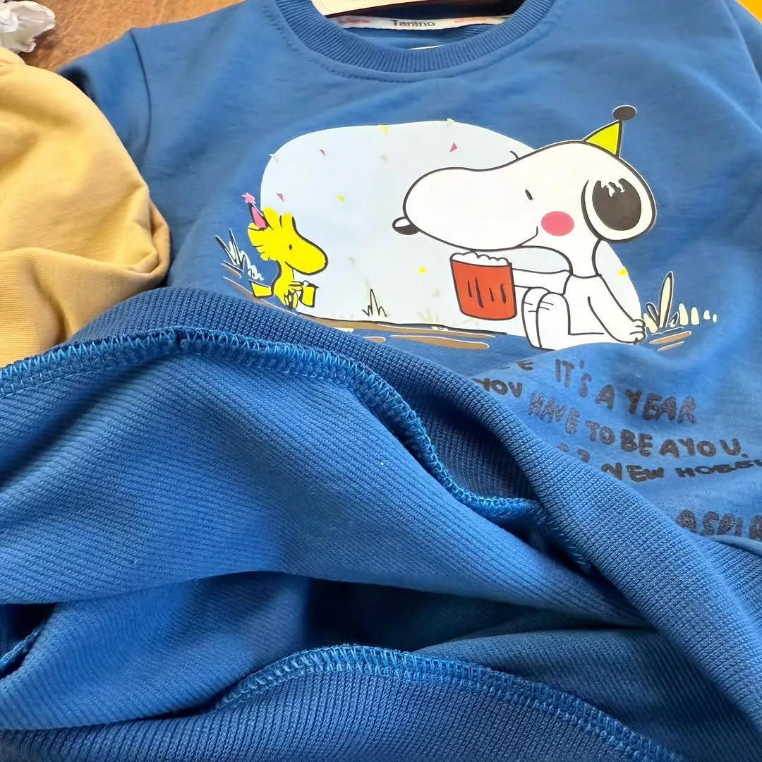 بلوز شلوار اسنوپی سایز ۴۵ تا ۶۰ کد ۵۵۹۰