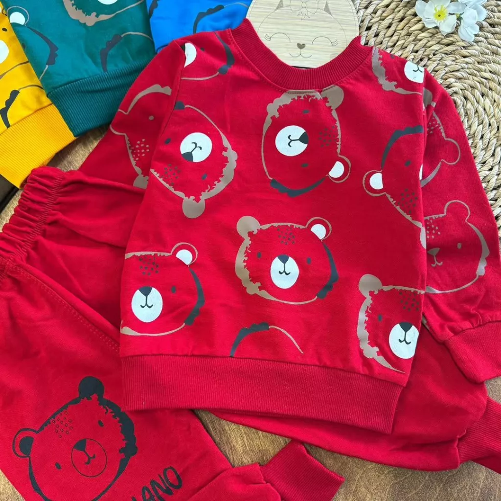 بلوز شلوار کله خرس ها سایز ۳۵ تا ۴۵ کد ۵۶۱۷