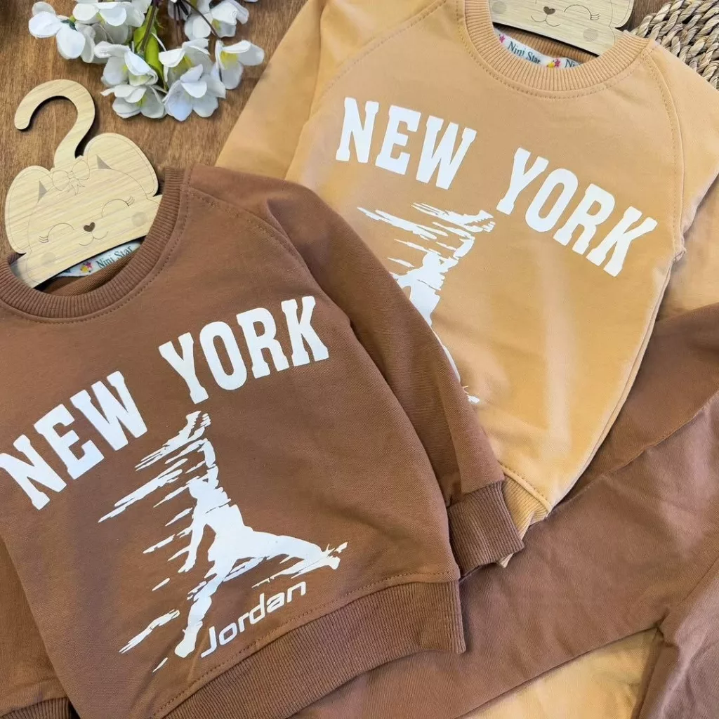 بلوز شلوار جردن نیویورک سایز ۳۵ تا ۴۵ کد ۵۶۳۳