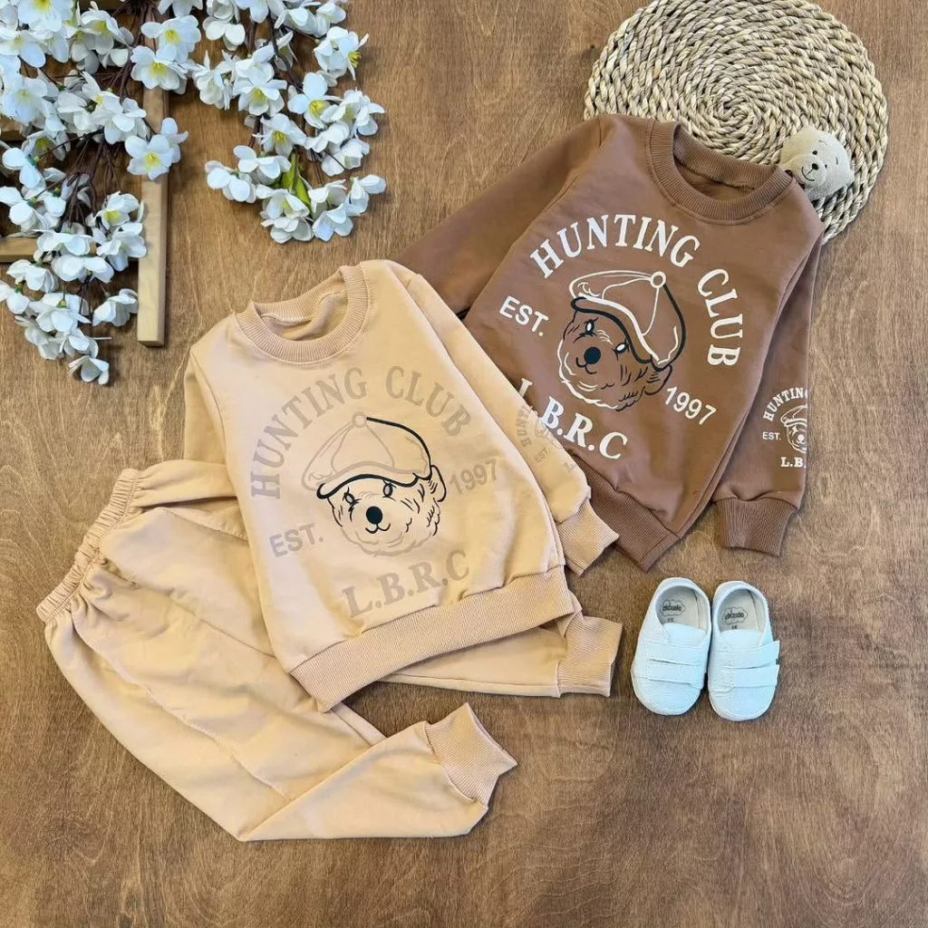 بلوز شلوار خرس hunting club سایز ۳۵ تا ۴۵ کد ۵۶۳۵