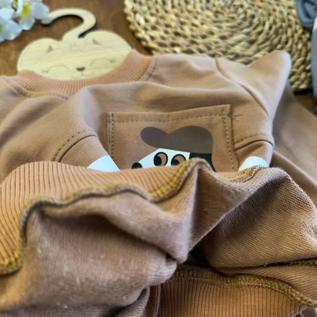 بلوز شلوار نواری هاپوی جیبی سایز ۳۵ تا ۴۵ کد ۵۶۳۶