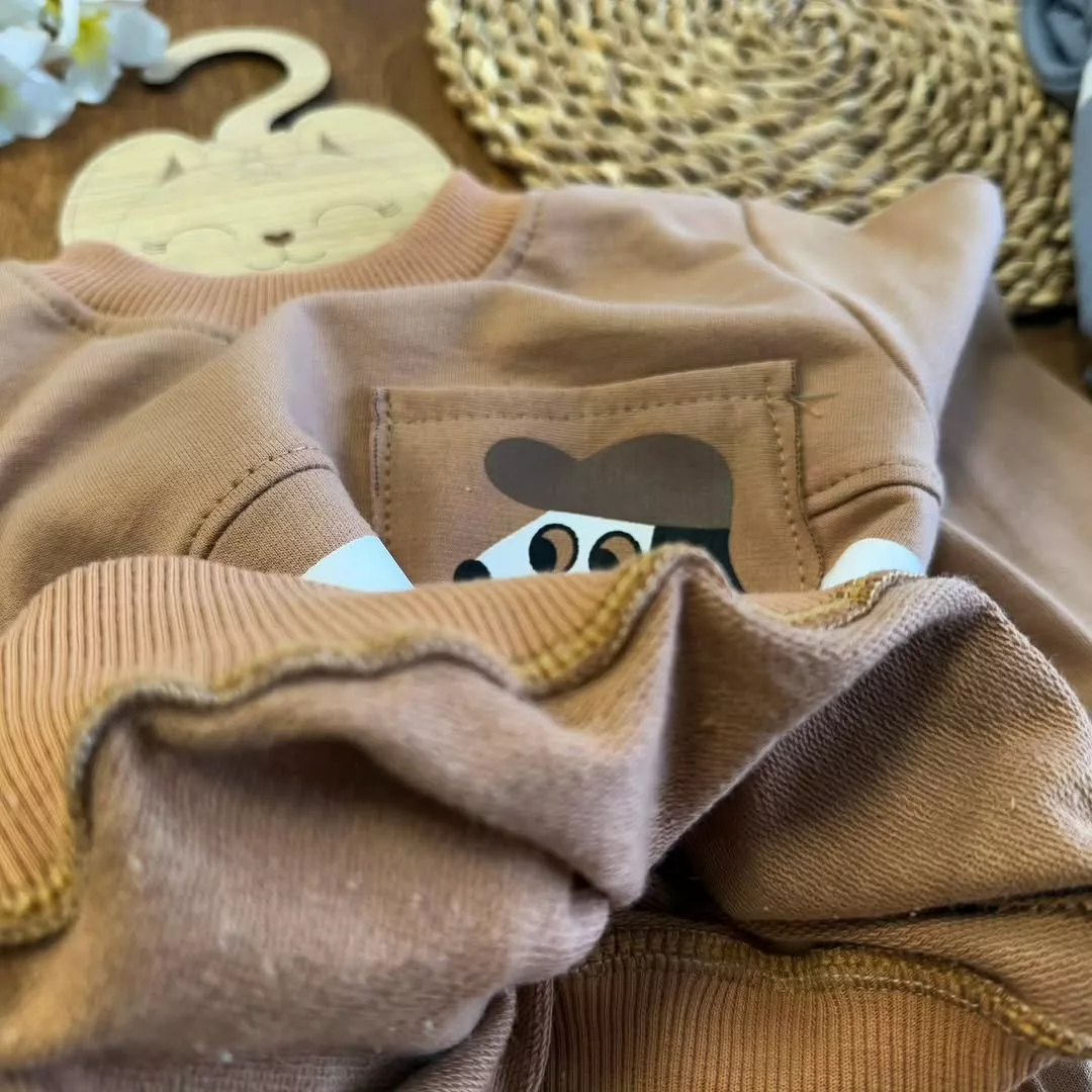 بلوز شلوار نواری هاپوی جیبی سایز ۳۵ تا ۴۵ کد ۵۶۳۶