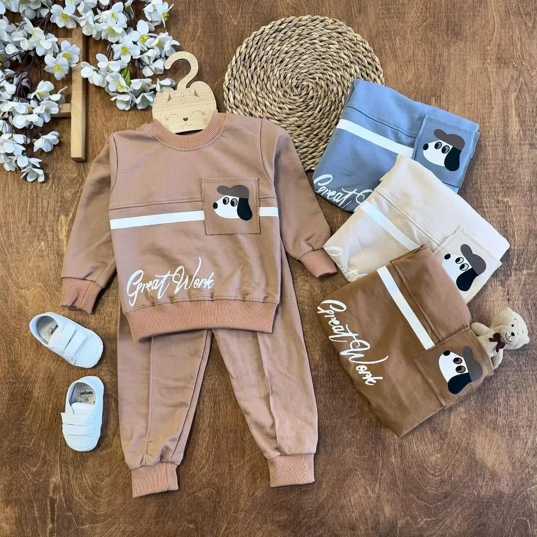 بلوز شلوار نواری هاپوی جیبی سایز ۳۵ تا ۴۵ کد ۵۶۳۶