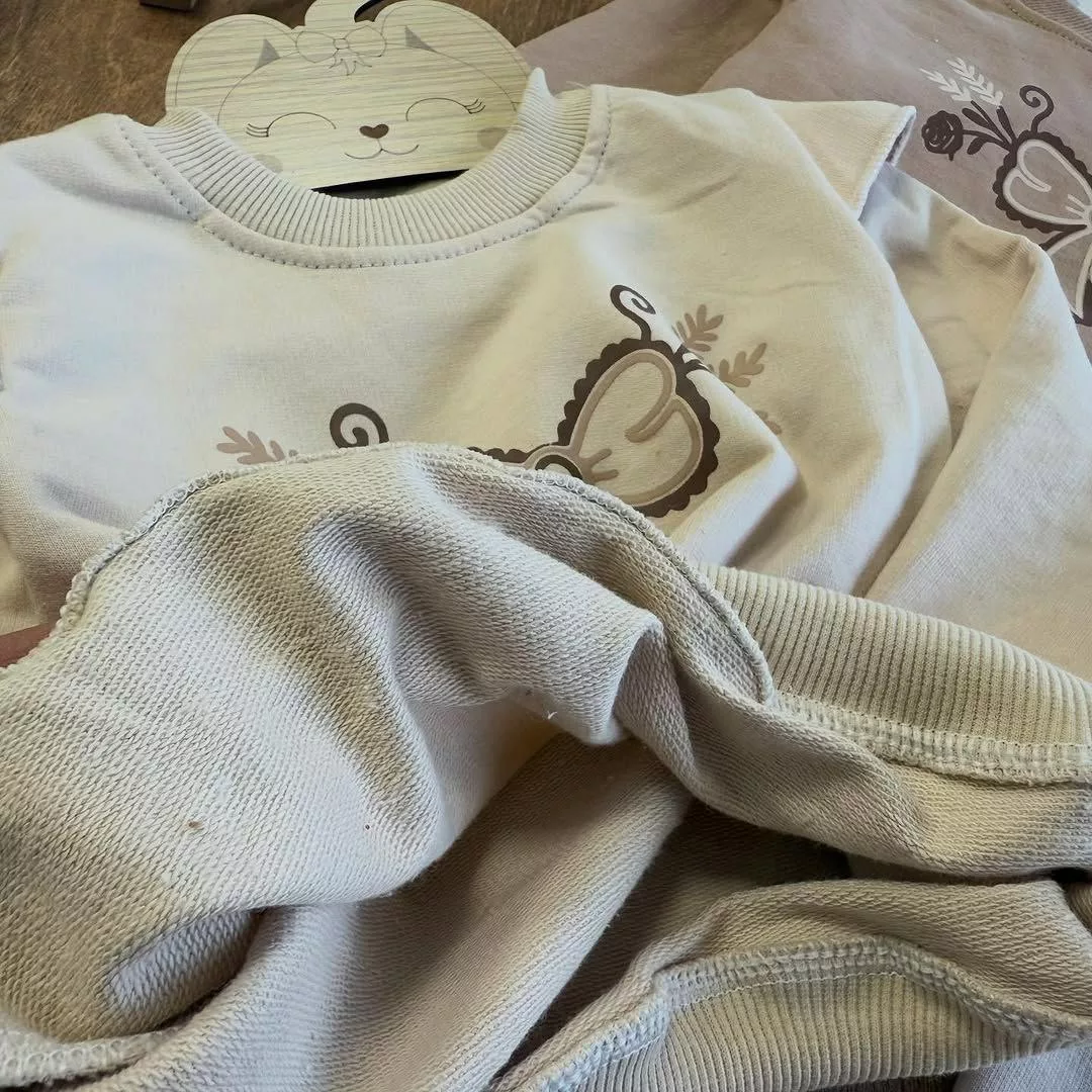 بلوز شلوار پاپیون چین دار NS سایز ۳۵ تا ۴۵ کد ۵۶۴۱