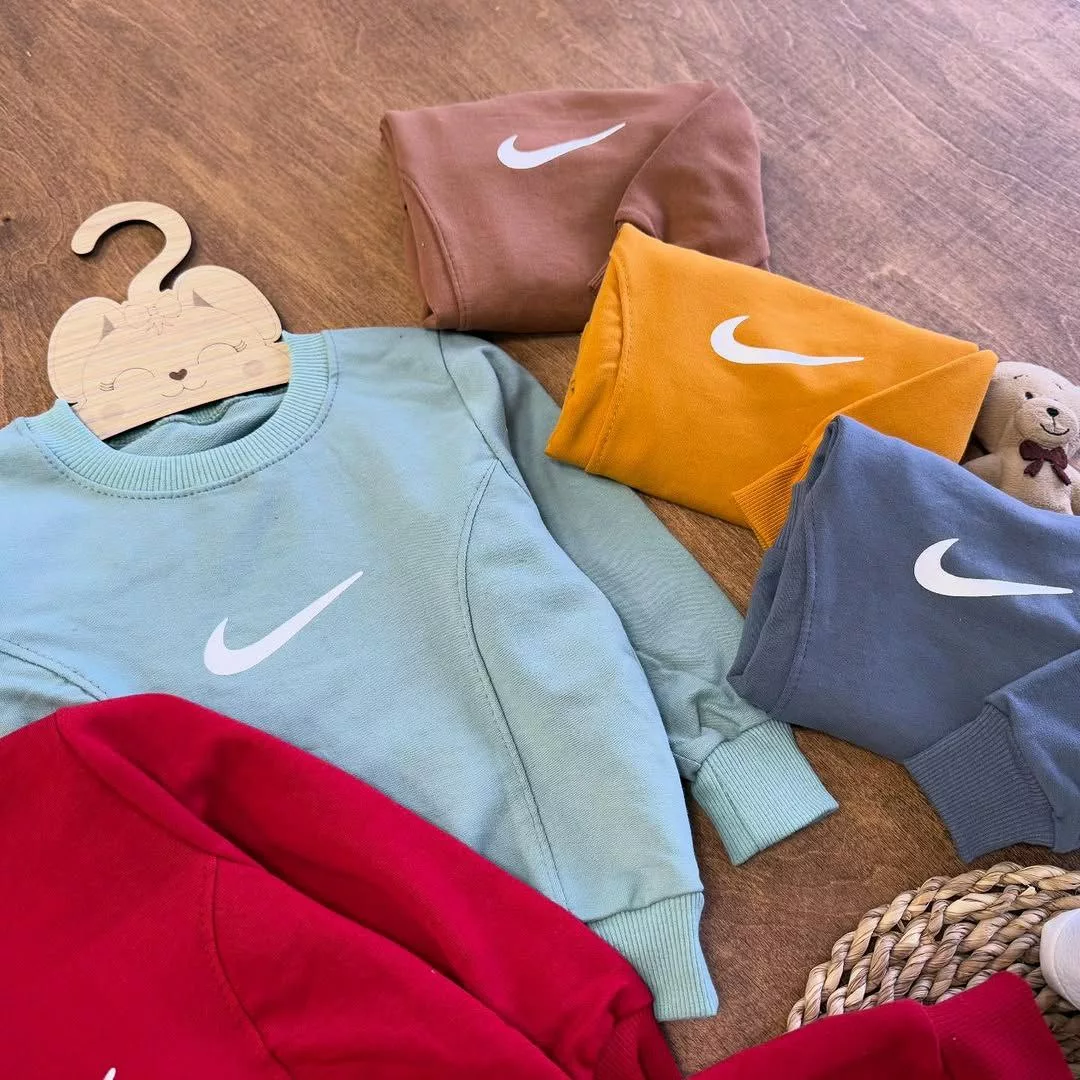 بلوز شلوار طرح نایک NS سایز ۳۵ تا ۴۵ کد ۵۶۴۳