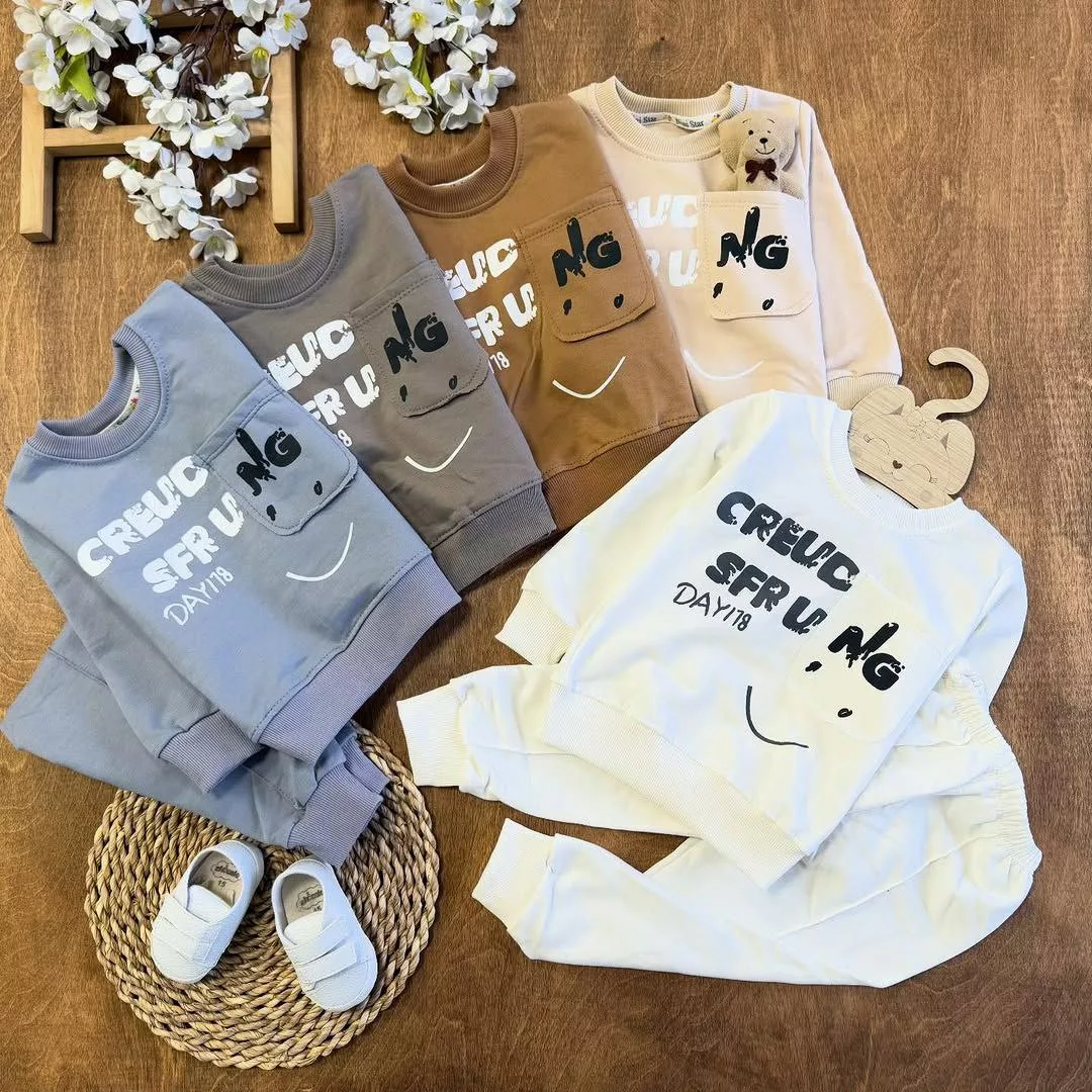 بلوز شلوار جیبدار لبخند NS سایز ۳۵ تا ۴۵ کد ۵۶۴۵