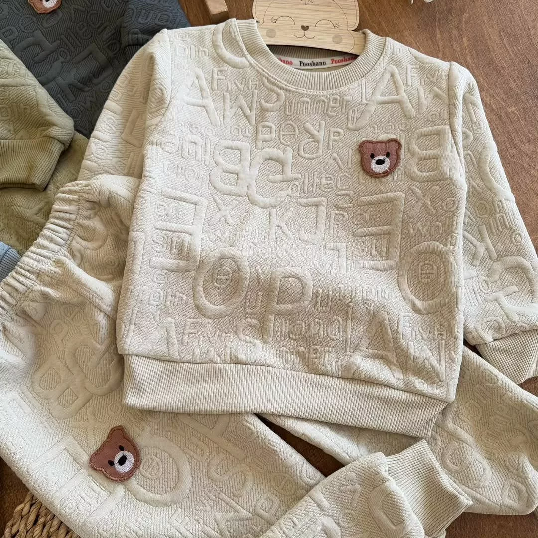 بلوز شلوار ژاکارد خرس سایز ۴۰ تا ۵۵ کد ۵۶۶۲