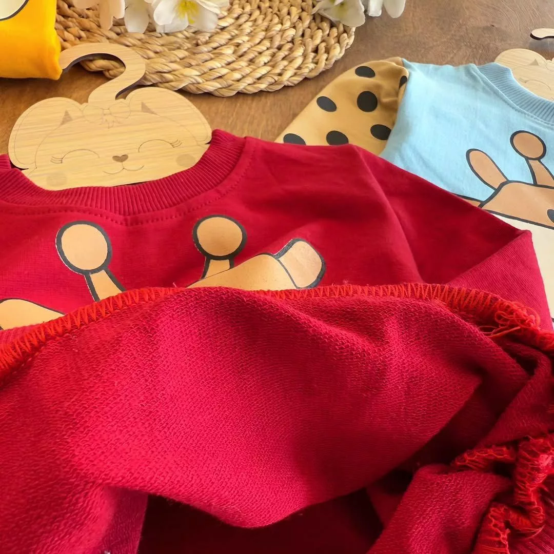 بلوز شلوار زرافه baby سایز ۳۵،۴۰ کد ۵۶۶۵