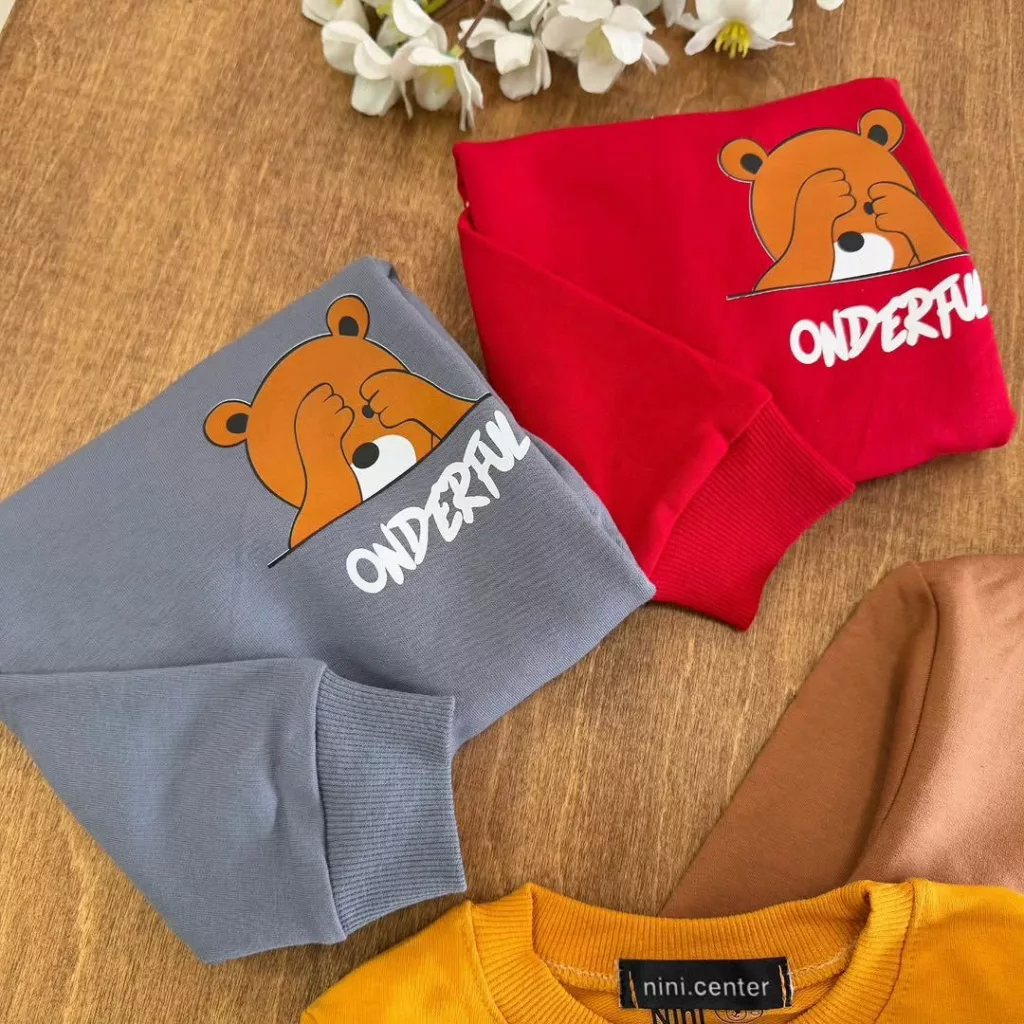 بلوز شلوار خرس wonderful سایز ۴۰،۴۵ کد ۵۶۶۸