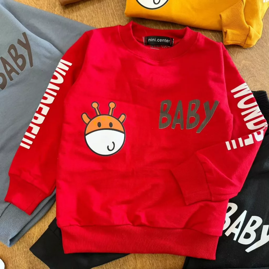 بلوز شلوار کله زرافه baby (NC) سایز ۴۰،۴۵ کد ۵۶۶۹