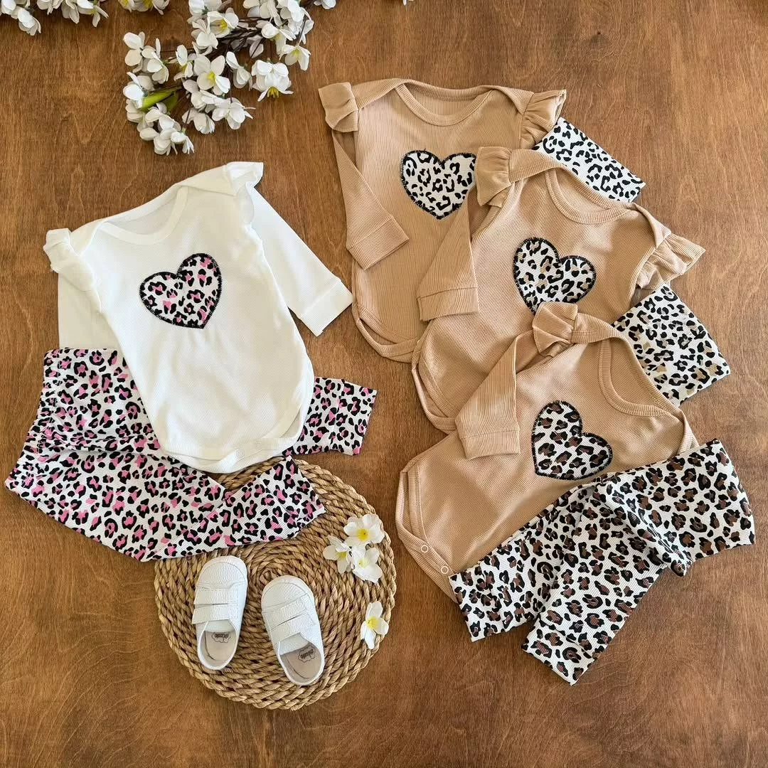 بادی شلوار پلنگی قلبی NS سایز ۱ تا ۳ کد ۵۶۷۲