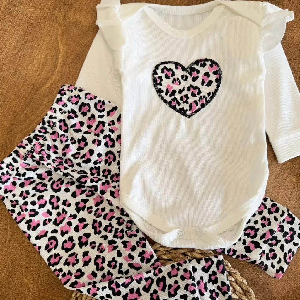 بادی شلوار پلنگی قلبی NS سایز ۱ تا ۳ کد ۵۶۷۲