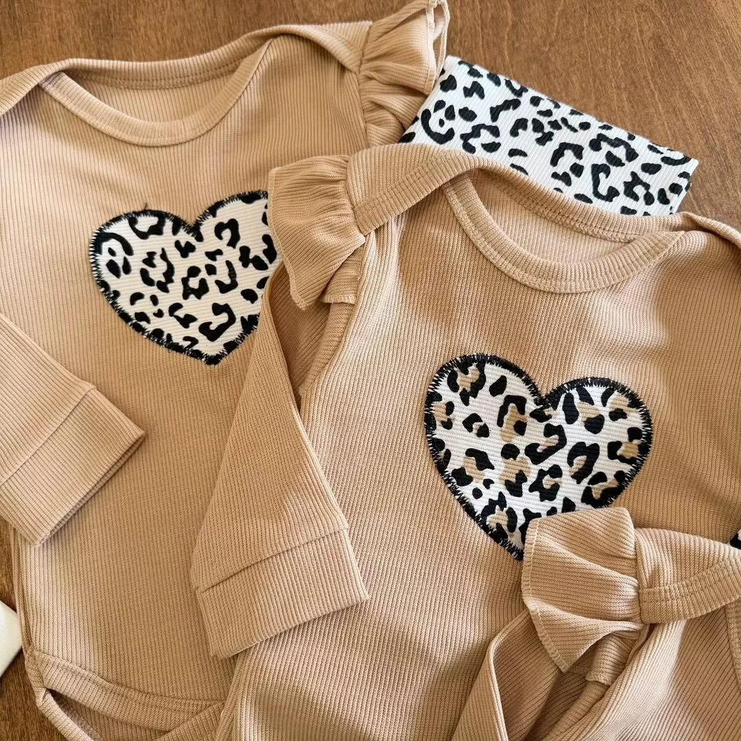 بادی شلوار پلنگی قلبی NS سایز ۱ تا ۳ کد ۵۶۷۲