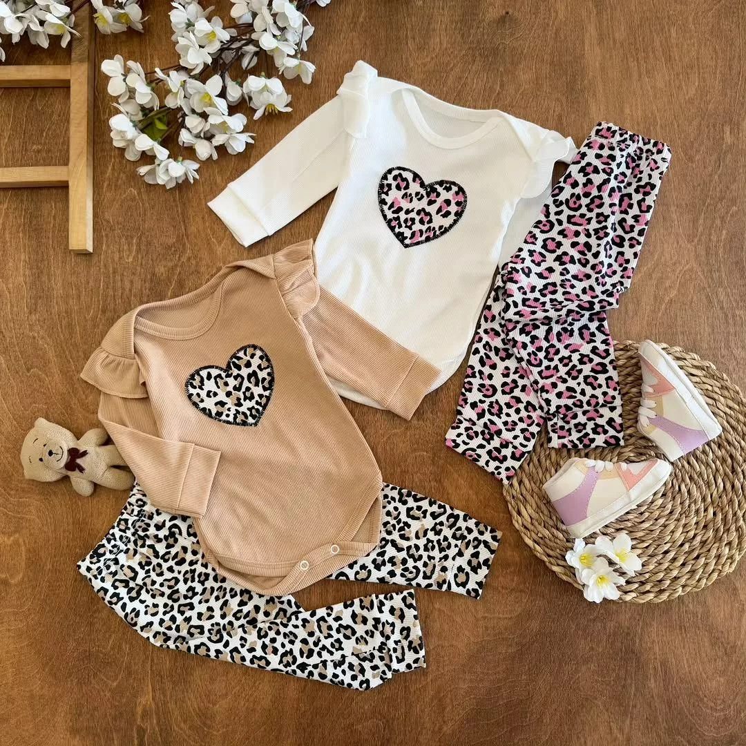 بادی شلوار پلنگی قلبی NS سایز ۱ تا ۳ کد ۵۶۷۲