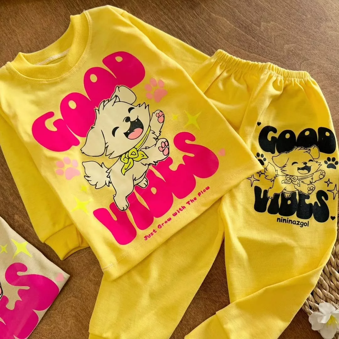 بلوز شلوار پیشی good سایز ۴ تا ۶ کد ۵۶۸۲