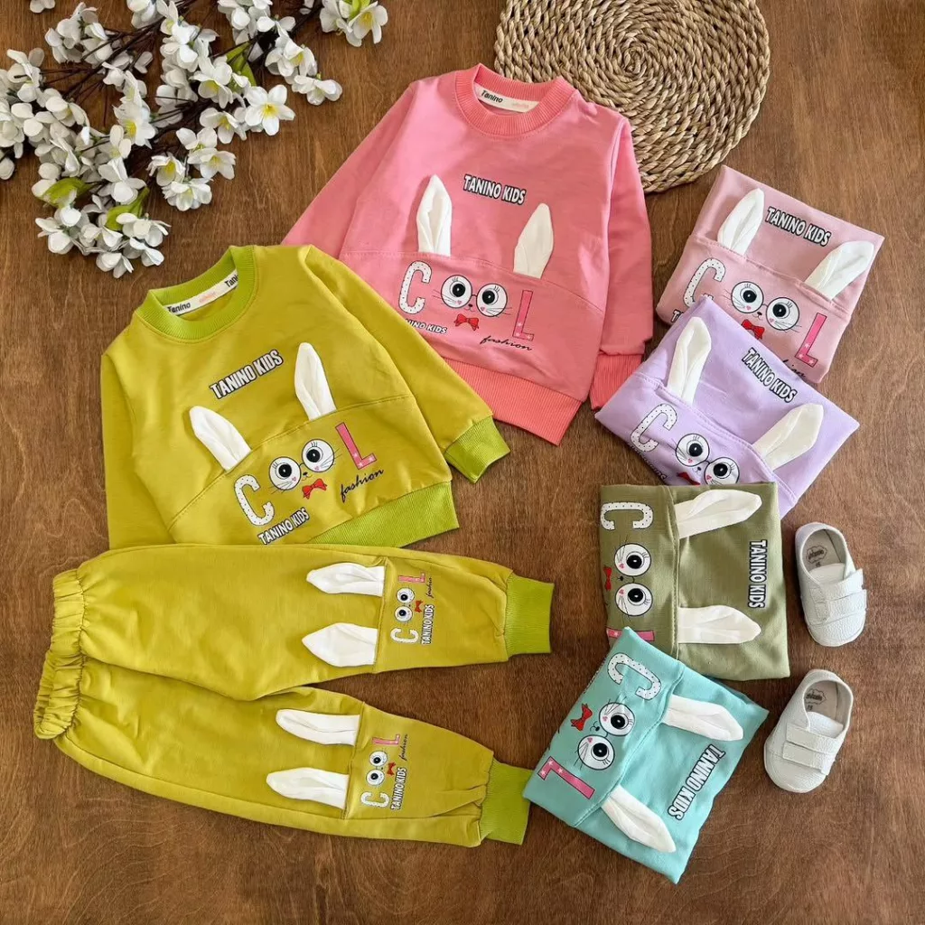 بلوز شلوار گوش دار Cool سایز ۳۵ تا ۴۵ کد ۵۶۹۴