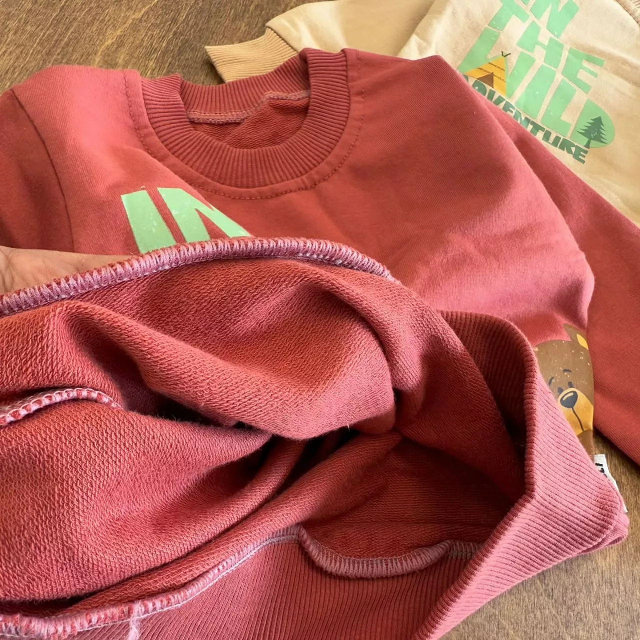 بلوز شلوار خرس In the wild سایز ۳۵،۴۰ کد ۵۶۹۵