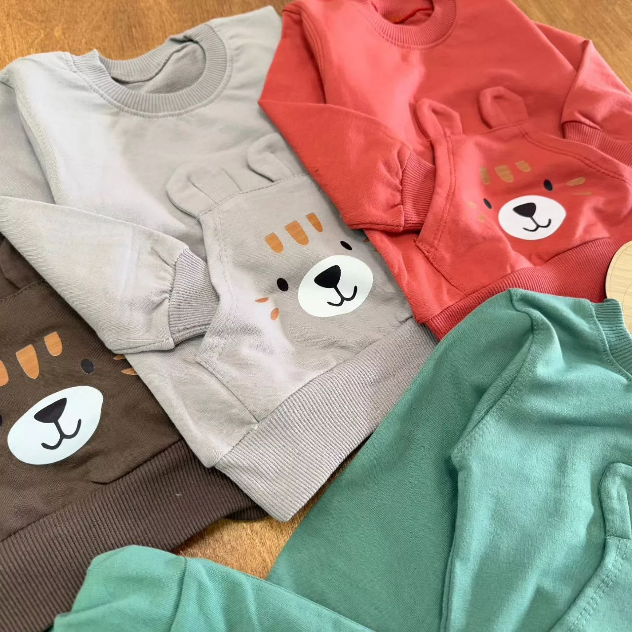 بلوز شلوار ببر جیب گوش دار M سایز ۳۵،۴۰ کد ۵۶۹۶