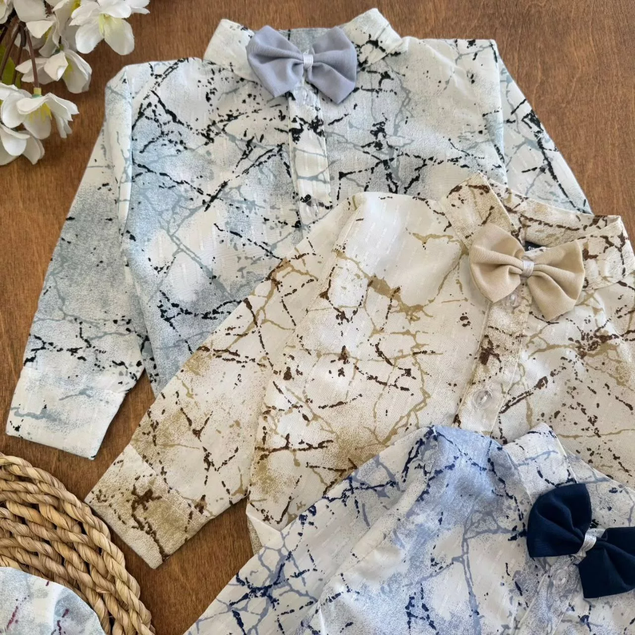 زیردکمه مجلسی نساجی آستین بلند (جدید) کد ۵۶۹۷