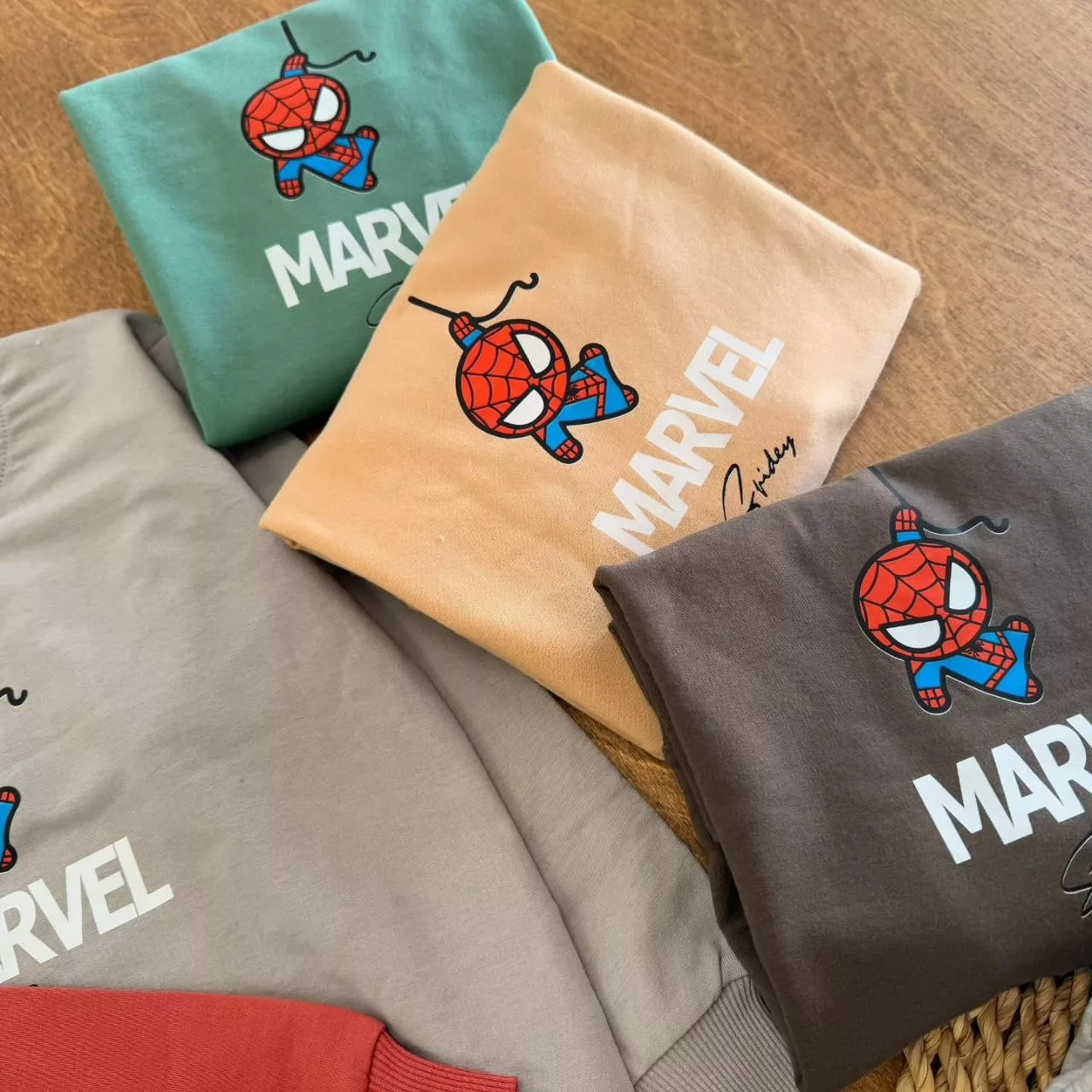 بلوز شلوار مرد عنکبوتی Marvel سایز ۴۵،۵۰ کد ۵۶۹۸