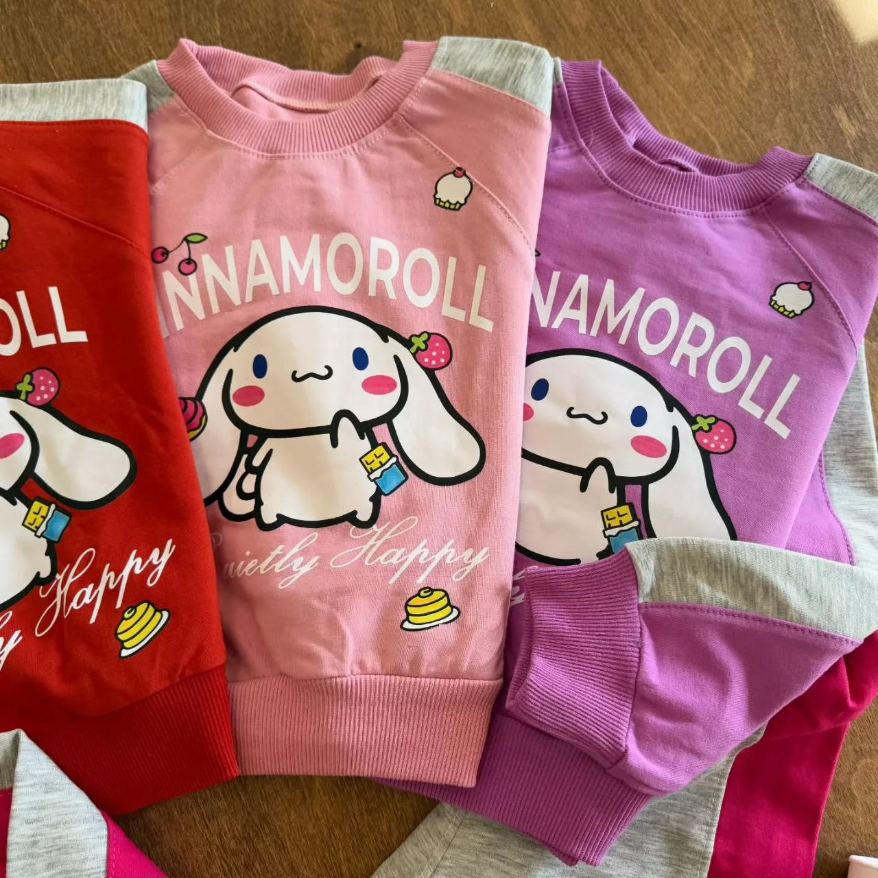 کراپ شلوار خرگوش سفید CINNAMOROLL سایز ۴۵،۵۰ کد ۵۷۰۰