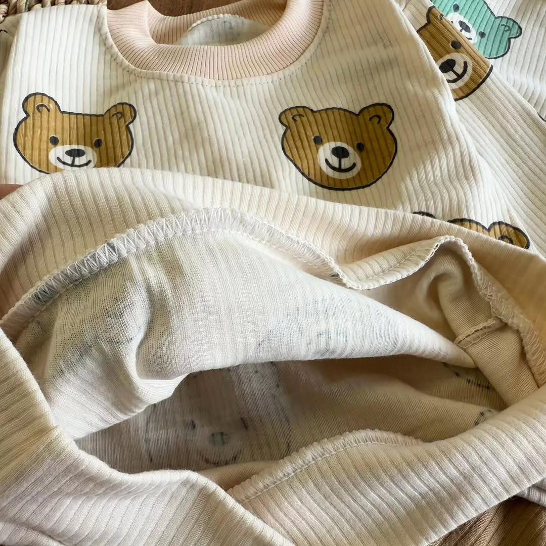 بلوز شلوار کبریتی کله خرس سایز ۳۵،۴۰ کد ۵۷۰۶