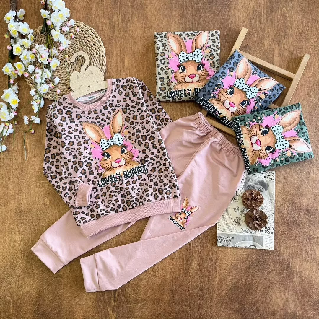 بلوز شلوار خرگوش پلنگی سایز ۴۵،۵۰ کد ۵۷۰۷