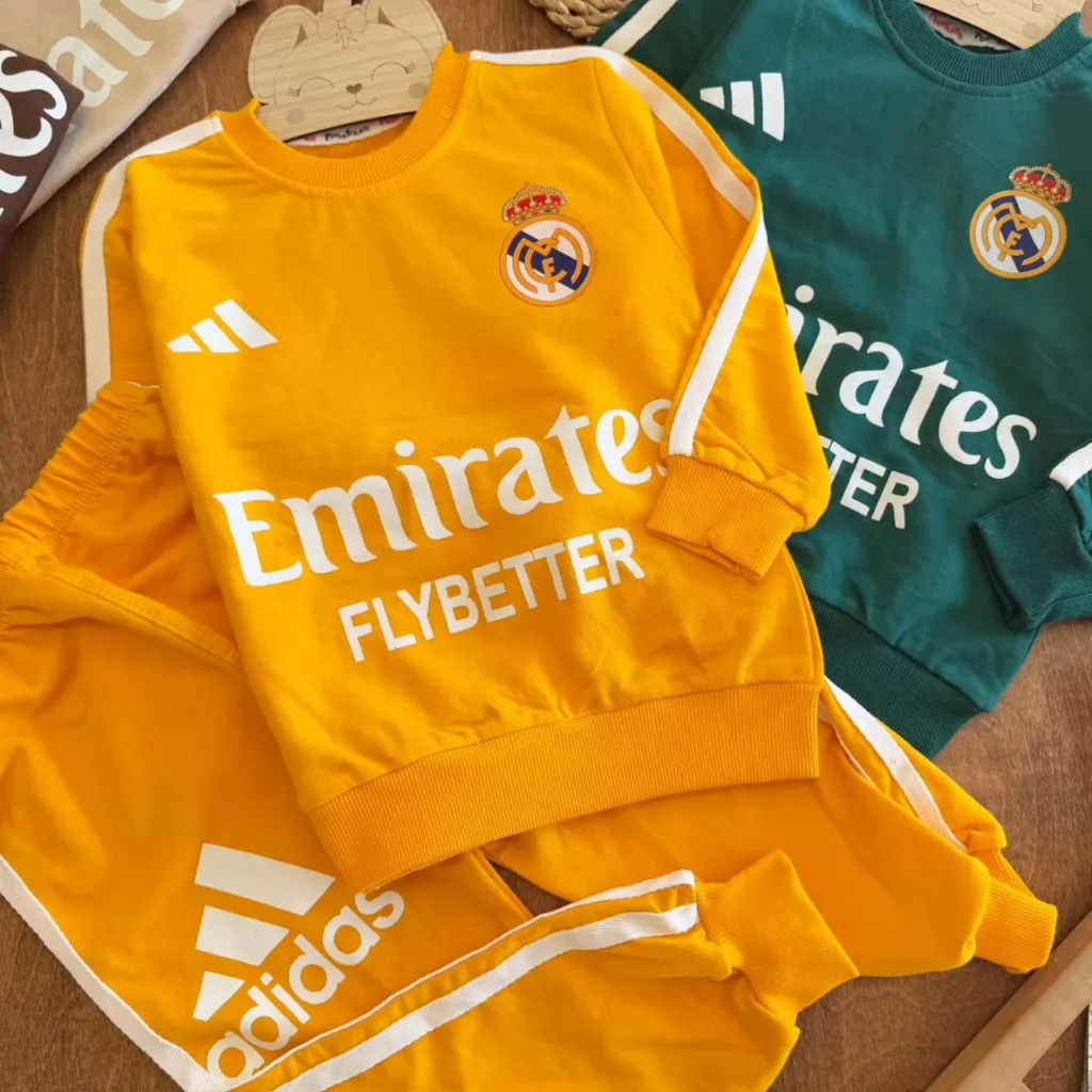 بلوز شلوار رئال مادرید (پوشانو) سایز ۴۰ تا ۵۵ کد ۵۷۱۹