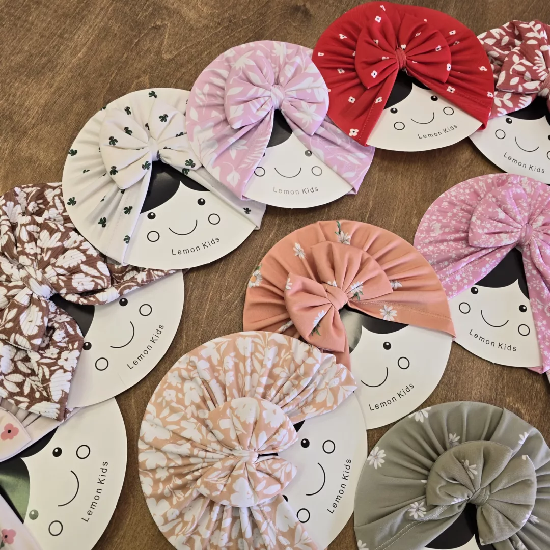 توربان نوزادی طرح گل کد 5772